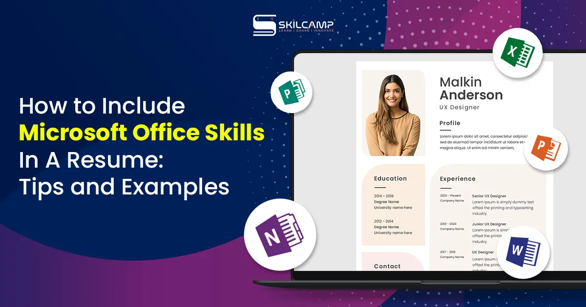 How to Include Microsoft Office Skills In A Resume: Tips and Examples