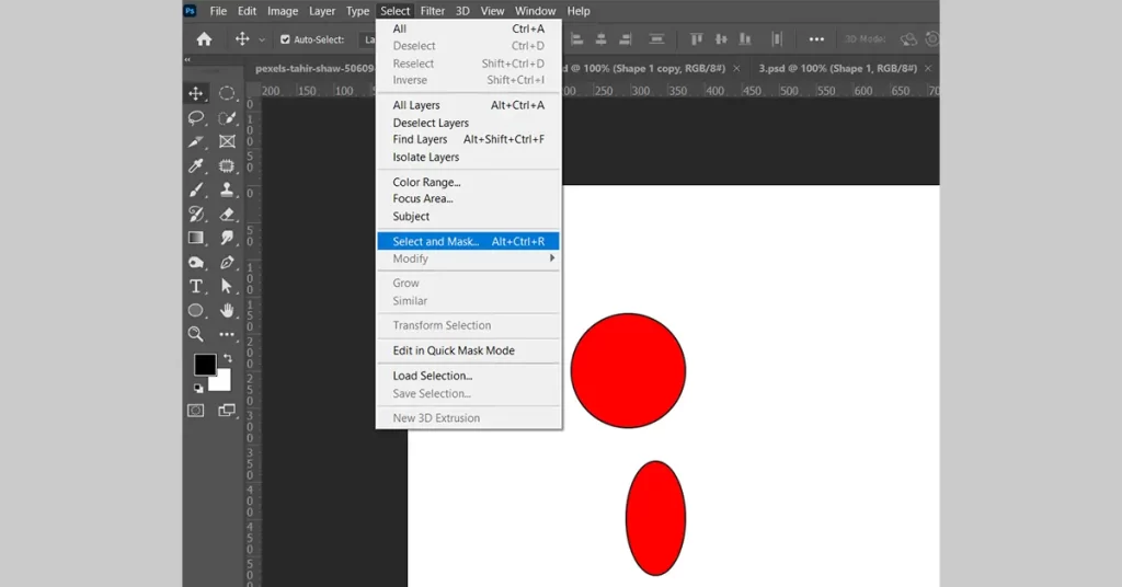 photoshop layer mask shortcut